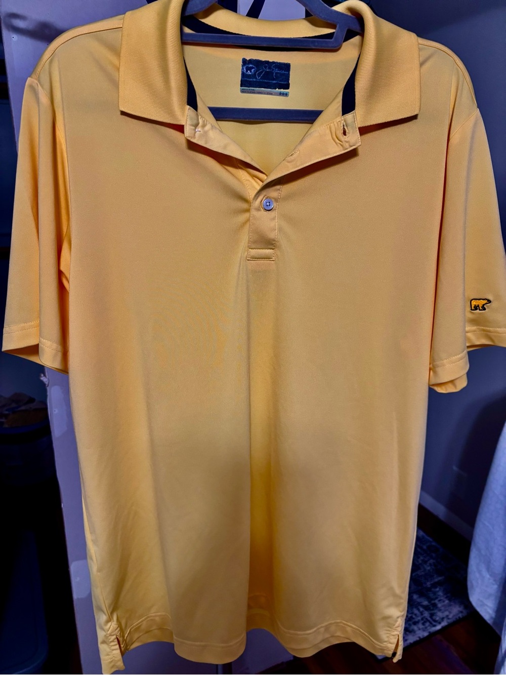 Jack Nicklaus Men's Yellow Polo Shirt by